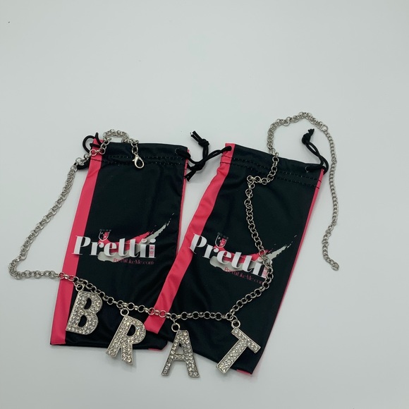 Silver BRAT Belly Chain/Waist Chain - Picture 2 of 2